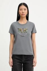 Pinko pamut póló - szürke XL - answear - 70 990 Ft