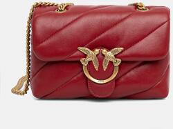 Pinko bőr táska - piros Univerzális méret - answear - 143 990 Ft