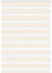 vidaXL zebrafüggönnyel márványbézs szövetszélesség 90, 9 cm poliészter (4014624)
