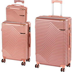 Leziter TraveLux Urban XX gurulós bőrönd szett rosegold (LTRUBS-XX-RG) - leziter
