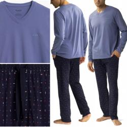 Atlantic Férfi Pizsama Atlantic NMP-374 hosszú ujjú 100% Pamut M (NMP-374 KOMPLET GRANAT)