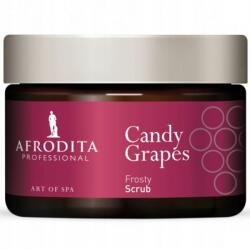 Afrodita Cosmetics Afrodita Candy Grape testradír Szőlőmagolaj Omega 6 200g (Afrodita Candy Grape Peeling do ciała 200g)