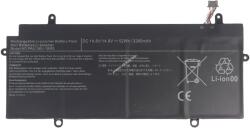 AccuCell Helyettesítő akku Toshiba Portege Z30 PA5136U-1BRS 14, 8V 3500mAh Li-Polymer