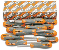 Beta 943Bx/S12 12 részes dugókulcs-csavarhúzó szerszám készlet bi-materiál nyéllel (009430030)