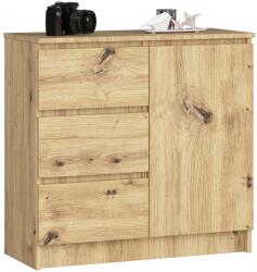  Komód K80 Jerry 1d 3sz Pk Artisan Tölgy