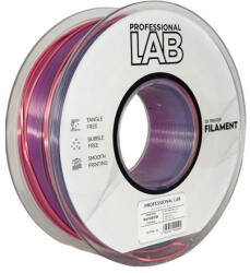  PLA SILK SZIVÁRVÁNY SÁRGA-PINK-KÉK ÁRNYALATOK filament - 1kg - 1, 75mm +/- 0, 03mm / Prof. Labs