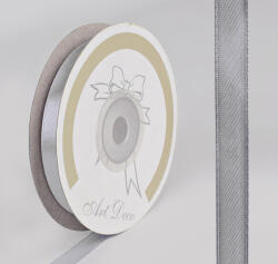  Szatén Szalag 1 cm Széles 25 méter Szürke (QX478172)