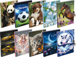  T-Creativ Emlékkönyv Lakattal A/6 Keményfedeles Sima 48 Lapos (A17902000)