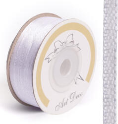  Szatén Szalag 0, 3 cm Széles 25 méter Fehér (QX478628)