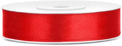  Szatén Szalag 1, 2 cm Széles 25 méter Piros (TS12007)