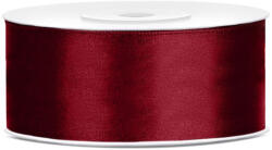  Szatén Szalag 2, 5 cm Széles 25 méter Vörös (TS25082)