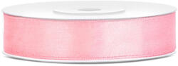  Szatén Szalag 1, 2 cm Széles 25 méter Világos Rózsaszín (TS12081J)