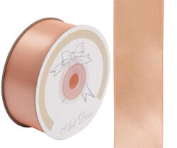  Szatén Szalag 2, 5 cm Széles 25 méter Kajszi (QX478342)