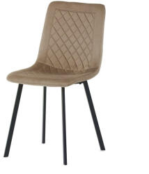  Sötét Bézs Bársony Étkezőszék. DCL-973 CAP4 (artDCL-973-CAP4)