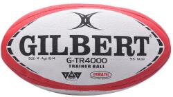 Gilbert GTR4000 Rugby Training Ball - White/Red