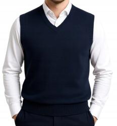  Férfi pulóver ujjatlan pulóver mellény férfi kasmír 2XL XXL (AF7Au)