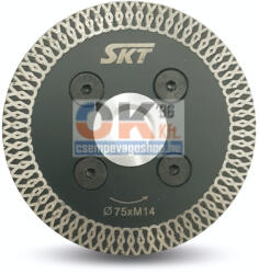 SKT Diamond SKT 521 vékony gyémánttárcsa, 75mm x M14 (skt521075) (skt521075)