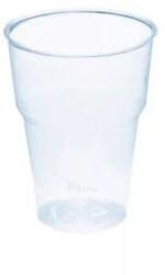  4 dl PLA biológiailag lebomló, komposztálódó öko pohár szintjelöléssel 50db/csomag - mindenamibar