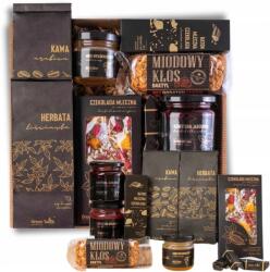 Green Touch Ajándékkosár Szett Tea Kávé Nagy Csokoládé Ajándék Nőnapra