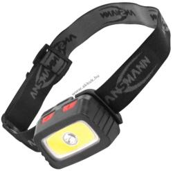 ANSMANN HD200B LED fejlámpa 3W ABS IP44 vízpermet ellen védett 1600-0198