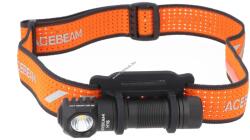 AccuCell AceBeam H16 LED fejlámpa 650 lumen 5000K 14500 Li-Ion