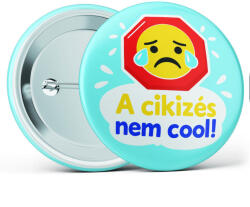Partikellékek A cikizés nem cool" kitűző az iskolai zaklatás ellen