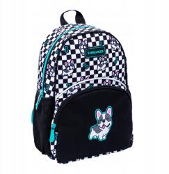 Head Óvodai hátizsák egykamrás Head lányok fehér fekete (502025025)