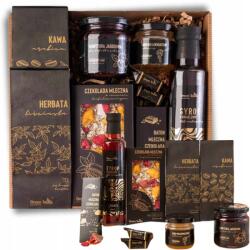 Green Touch Ajándékkosár Prémium Csokoládé Tea Szett Nőnapra
