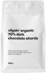 Vilgain Bio csokoládédarabok - 70% étcsokoládé 200 g