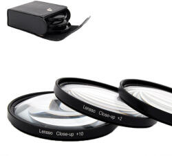 RISE(UK) close-up +2-4-10 macro előtétlencse szett 55mm (RISE(UK) (FSCUS55R)