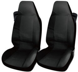 Autolife 2db-os Személy és teherautó üléshuzat / fekete mintás, biztonsági öv kialakítással! 8060TTOV (02270) - autolife