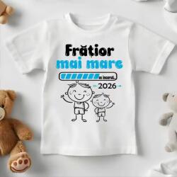 Gravolo Tricou personalizat anunt sarcina - Viitor Frate mai Mare (C1532)