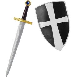 Widmann Lovagi pajzs és kard - műanyag (MOL-42201)
