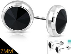 Talitha Обеци с черен цирконий - talitha-jewelry - 18,99 лв