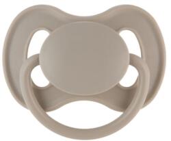 CANPOL BABIES Suzeta din cauciuc cu vârf rotund Nude 6-18m bej (AGS23-224_BEI)