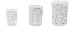 AdTrend Set 3 cosuri rufe albe 29, 5 x 40, 36 x 48, 43 x 56 cm (110918)