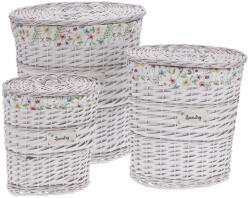AdTrend Set 3 cosuri rufe multicolor Jiaume 33 x 23 x 40, 41 x 29, 5 x 48, 49 x 37 x 58 cm (112904)