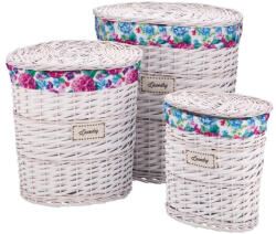 AdTrend Set 3 cosuri rufe Jiaume 33 x 23 x 40, 41 x 29, 5 x 48, 49 x 37 x 58 cm (112908)
