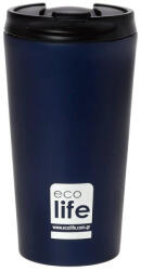 Ecolife Pahar Termos Albastru Închis Mat 370ml