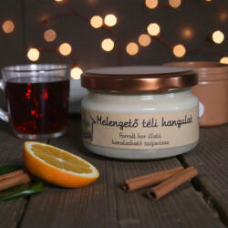  Melengető téli hangulat - kanalazható szójaviasz - 165 gramm