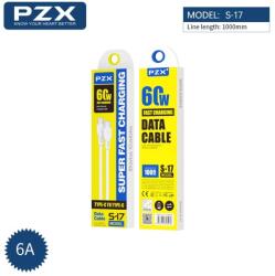 PZX USB-C - USB-C Kábel - 1m 6A 60W