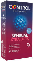 CONTROL CONTROL - XTRA DOTS 12 darabos prémium intimplüsztelenítő (ESD-211898A11X)