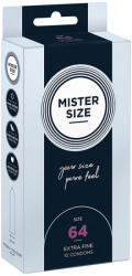 MISTER SIZE - prémium XXL óvszerek 64 mm (10 db)