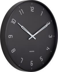 Karlsson Ceas de perete Stark, negru (KA5950BK)