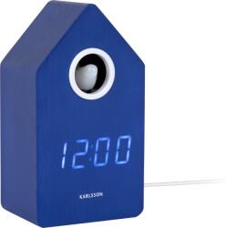 Karlsson Ceas deșteptător Cuckoo LED, cobalt (KA6070BL)