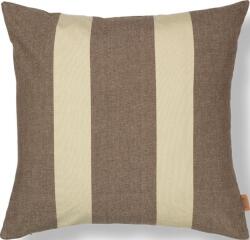 ferm LIVING Față de pernă Strand 50 x 50 cm maro și bej (1104269309) Lenjerie de pat