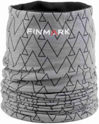 Finmark Multifunkční šátek s flísem сиво, черно, бяло (FSW-345)