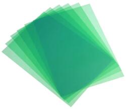 Bluering Elõlap, A4, 200 micron 100 db/csomag, Bluering® áttetszõ zöld (ELO200TRZ)