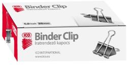 ICO Binder csipesz ICO 25mm 12 darabos (7350082007) - tonerpiac