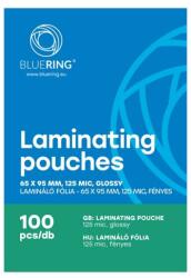 Bluering Lamináló fólia 65x95mm, 125 micron 100 db/doboz, Bluering® (LAMM6595125MIC) - tonerpiac